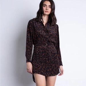 KARINA GRIMALDI- Kylie Print Mini Dress